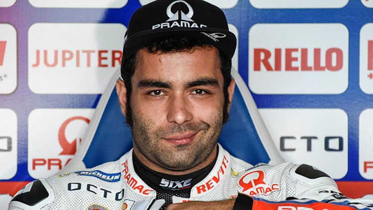 Pembalap tim Pramac Racing, Danilo Petrucci. Copyright: © Gaetano Piazzolla/Pacific Press/LightRocket via Getty Images