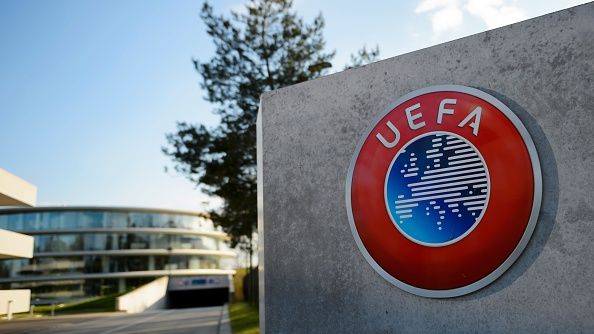 Gedung UEFA. Copyright: © Christof Koepsel/Getty Images