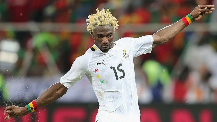 Pemain Timnas Ghana di Piala Dunia 2010, Isaac Vorsah. Copyright: © Ian Walton/Getty Images