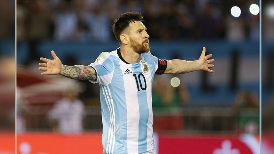 Striker Timnas Argentina, Lionel Messi. Copyright: © Daniel Jayo/GettyImages
