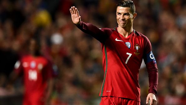 Megabintang Portugal, Cristiano Ronaldo. Copyright: © PATRICIA DE MELO MOREIRA / Stringer /Getty Images