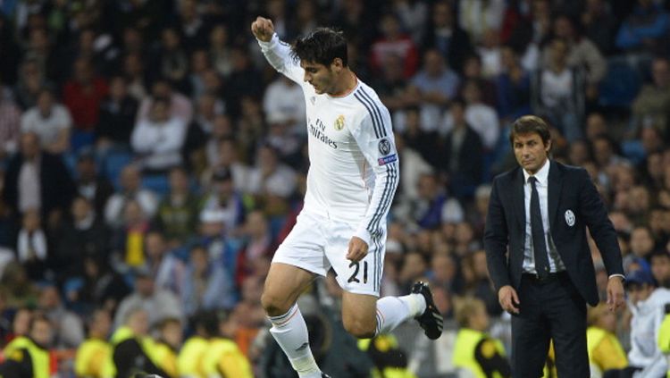 Alvaro Morata. Copyright: © GERARD JULIEN/AFP/Getty Images