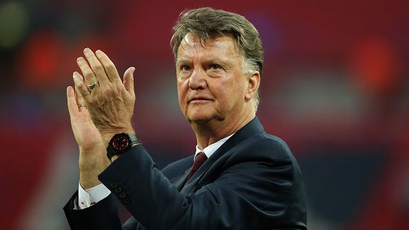 Mantan manajer Manchester United, Louis van Gaal. Copyright: © Matthew Ashton - AMA / Contributor / Getty Images