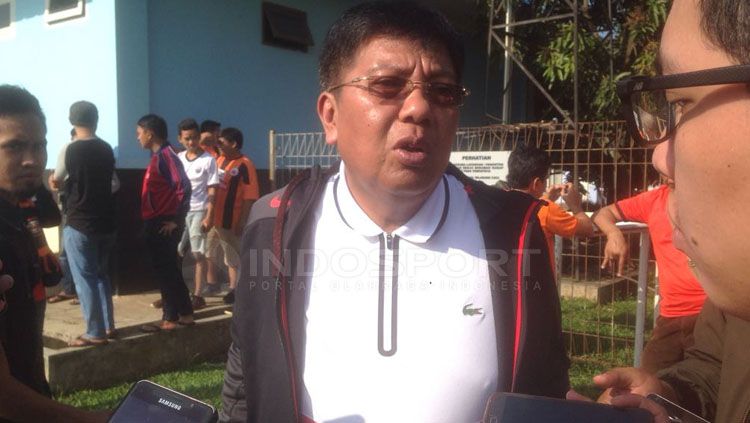 Gede Widiade, eks Direktur Utama Persija Jakarta. Copyright: © Muhammad Adiyaksa/INDOSPORT