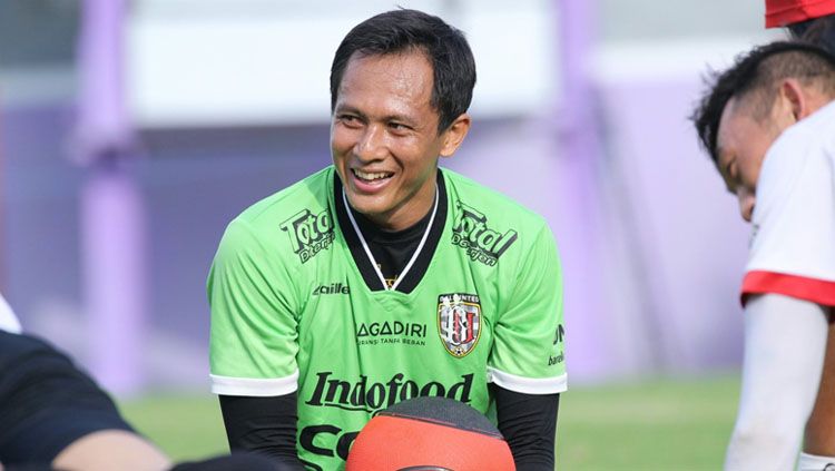 Kiper Bali United FC, I Made Wardana. Copyright: © Twitter Bali United