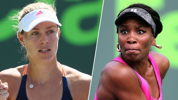 Angelique Kerber vs Venus Williams. Copyright: © Getty Images