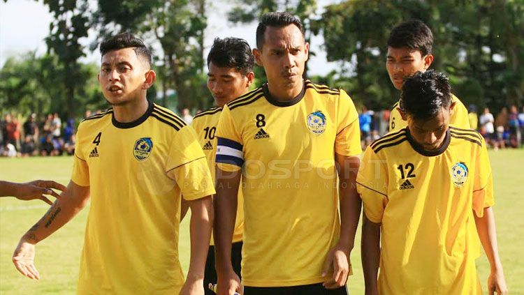 Pemain 757 Kepri Jaya FC. Copyright: &copy; Ian Setiawan/INDOSPORT