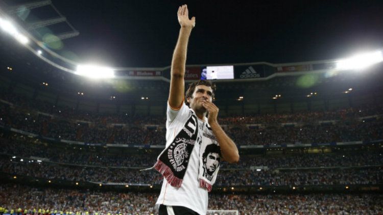 Legenda Real Madrid, Raul Gonzalez Blanco. Copyright: © Internet/Getty Images