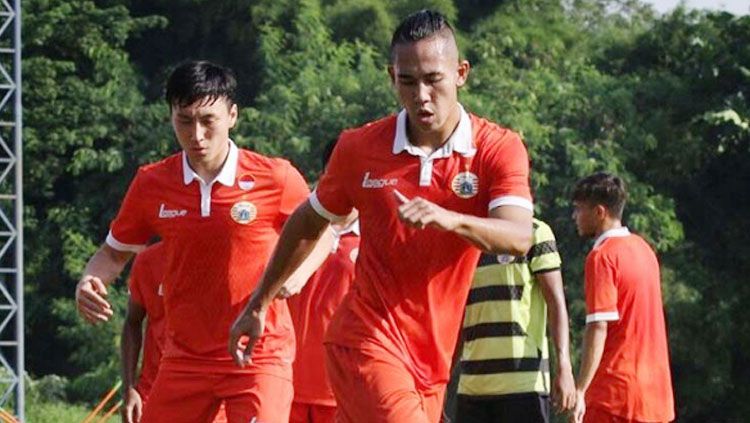 Ryuji Utomo saat jalani latihan bersama Persija Jakarta. Copyright: © Instagram@Ryuji Utomo