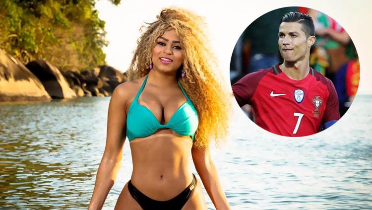 Miss Bumbum, Erika Canela dan Cristiano Ronaldo. Copyright: © SPLASH NEWS