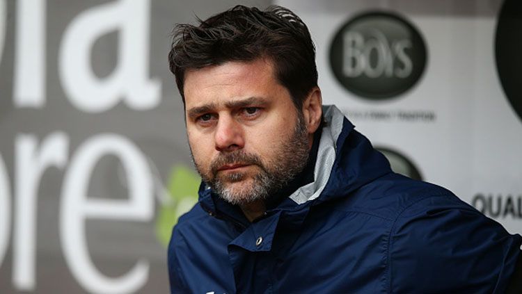 Pelatih Tottenham Hotspur, Mauricio Pochettino. Copyright: © Robbie Jay Barratt - AMA/Getty Images