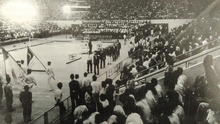 Situasi pertandingan Piala Thomas 1967. Copyright: © allenglandbadminton