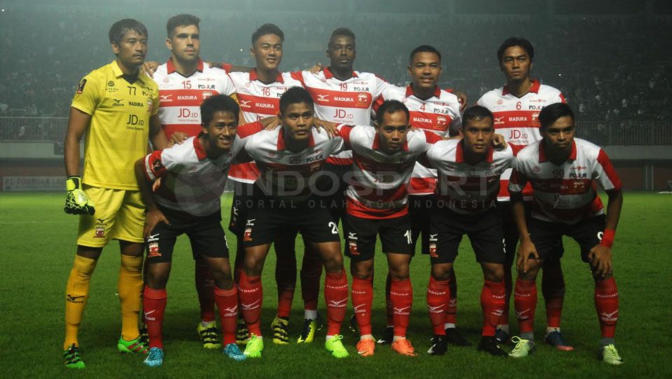 Madura United. Copyright: © Prima Pribadi/Indosport