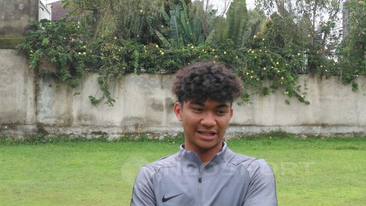 Nicholas Yohanes Pambudi, salah satu bakat muda Indonesia yang dipanggil untuk mengikuti seleksi Timnas U-19. Copyright: © Petrus Manus Da Yerimon/INDOSPORT