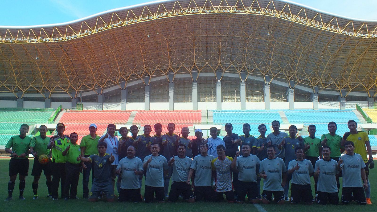 Acara launching klub sepakbola baru Kota Bekasi, Patriot Chandrabhaga FC. Copyright: &copy; Zainal Hasan/INDOSPORT