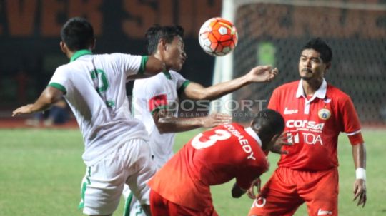 Persija Jakarta vs Timnas U-22. Copyright: &copy; Herry Ibrahim/INDOSPORT