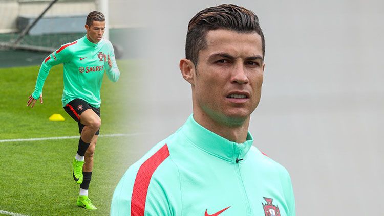Megabintang Portugal, Cristiano Ronaldo. Copyright: &copy; Carlos Rodrigues/Getty Images