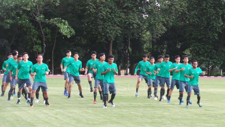 Timnas Indonesia U-19. Copyright: &copy; Zainal Hasan/INDOSPORT