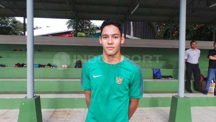 Charalambos Elias David menjadi salah satu dari 14 pemain yang meniti karier di luar negeri dipanggil mengikuti seleksi Timnas Indonesia U-19. Copyright: © Herry Ibrahim/INDOSPORT