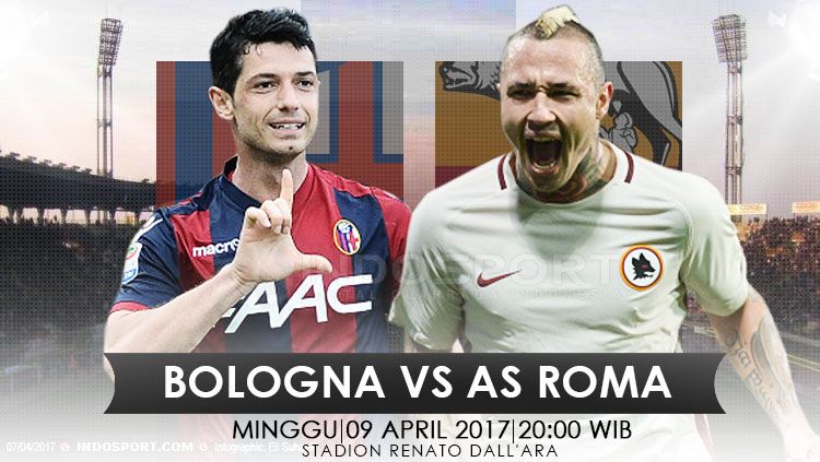 Prediksi Bologna vs AS Roma. Copyright: © INDOSPORT