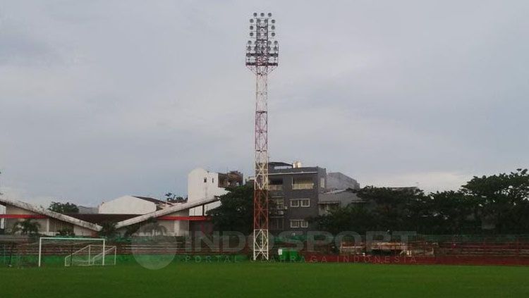 Stadion Andi Mattalatta. Copyright: © Muhammad Nur Basri/INDOSPORT