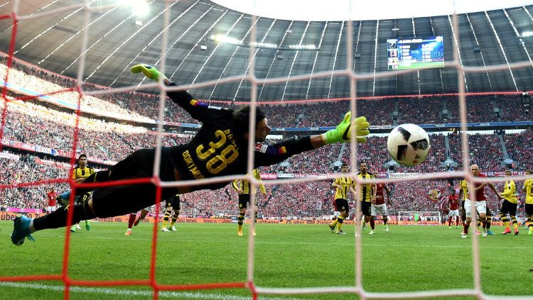 Bayern Munchen menang atas Borussia Dortmund. Copyright: © Bayern Munchen