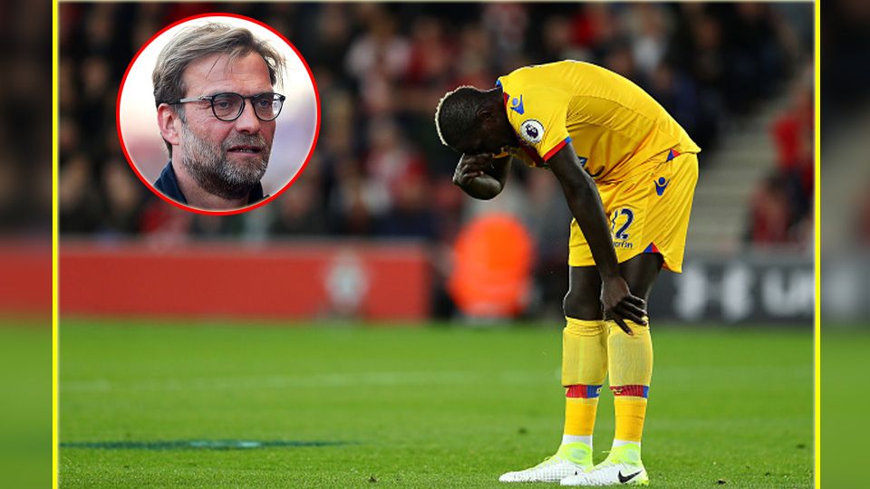 Bek tengah Crystal Palace yang dipinjam dari Liverpool, Mamadou Sakho (kanan) Copyright: &copy; Chris Brunskill Ltd/Warren Little/Getty Images
