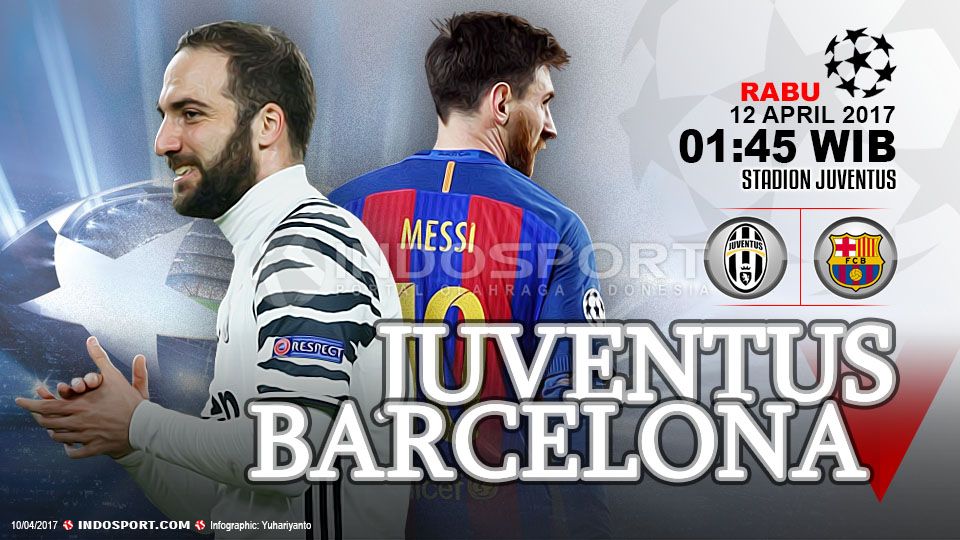 Prediksi Juventus vs Barcelona Copyright: &copy; Grafis:Yuhariyanto/Indosport/foto:getty images