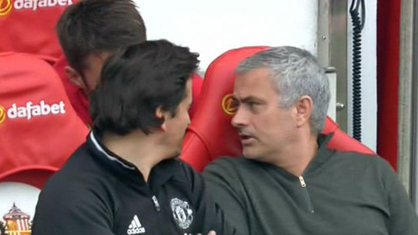 Jose Mourinho. Copyright: &copy; Sky Sports