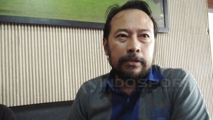 General Coordinator panitia pelaksana Persib Bandung, Budhi Bram Rachman. Copyright: © Muhammad Ginanjar/IDOSPORT