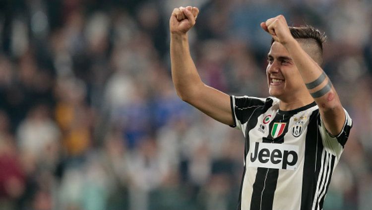 Pemain andalan Juventus, Paulo Dybala. Copyright: © Emilio Andreoli/Getty Images