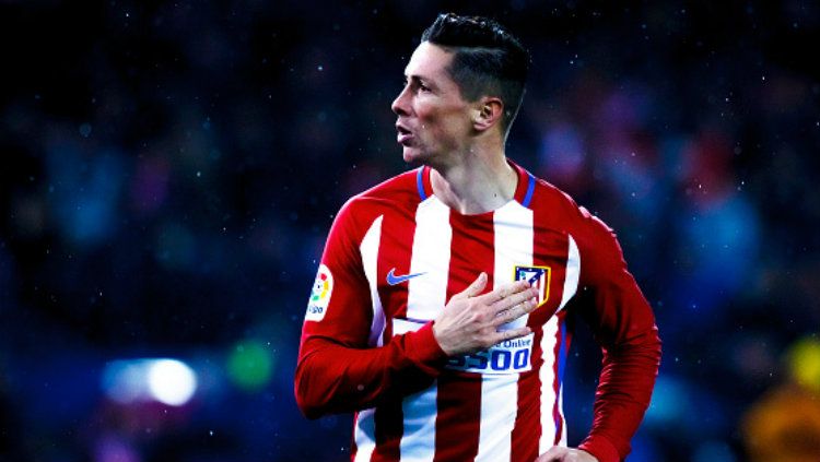 Striker Atletico Madrid, Fernando Torres. Copyright: © Guillermo Martinez/Corbis via Getty Images