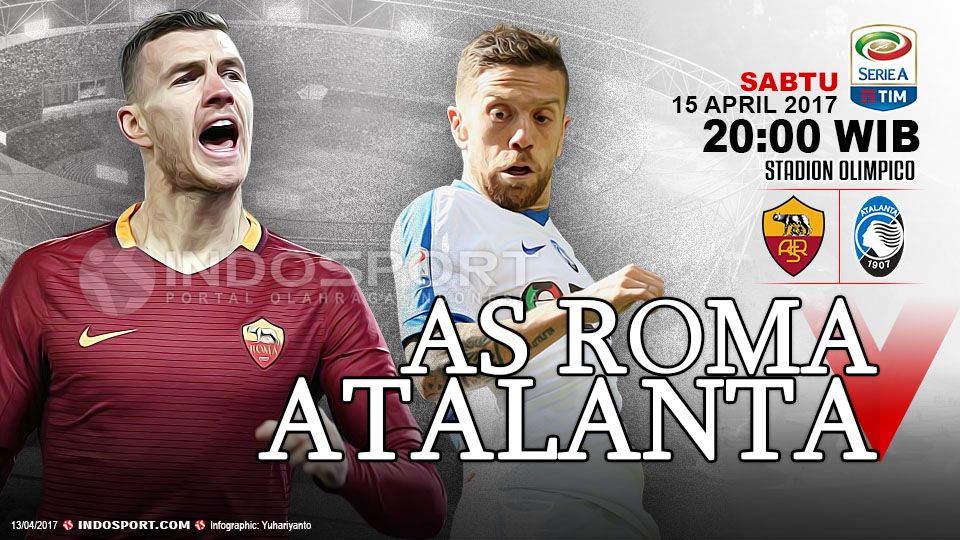 Prediksi AS Roma vs Atalanta. Copyright: © Grafis:Yanto/Indosport/Getty Images