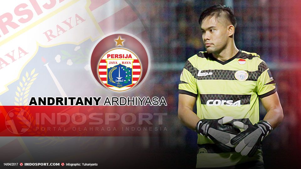 Andritany Ardhiyasa (Persija Jakarta). Copyright: © Grafis:Yanto/Indosport/Foto:Goal Indosnesia