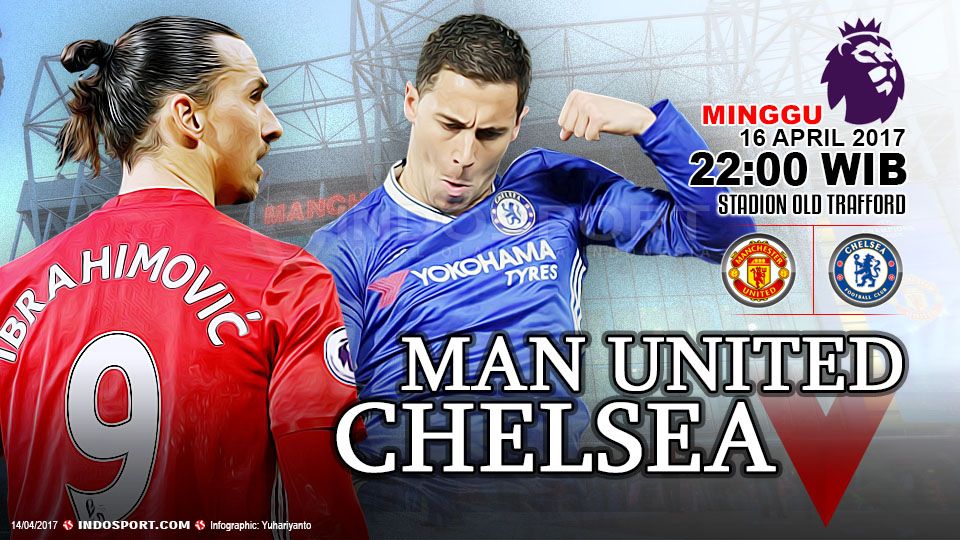 Prediksi Manchester United vs Chelsea. Copyright: &copy; Grafis:Yanto/Indosport/Getty Images