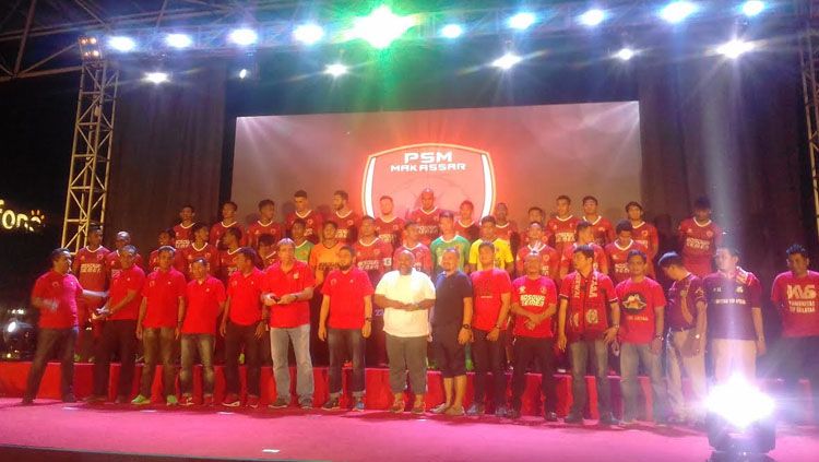 Skuat resmi PSM Makassar musim 2017 Copyright: &copy; Muhammad Nur Basri/INDOSPORT