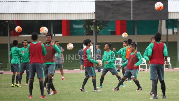 Pemusatan latihan Timnas Indonesia U-16. Copyright: &copy; Herry Ibrahim/INDOSPORT