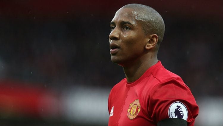 Gelandang Manchester United, Ashley Young. Copyright: © Matthew Peters/Man Utd via Getty Images