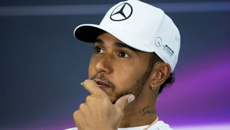 Pembalap Mercedes, Lewis Hamilton. Copyright: © Getty Images