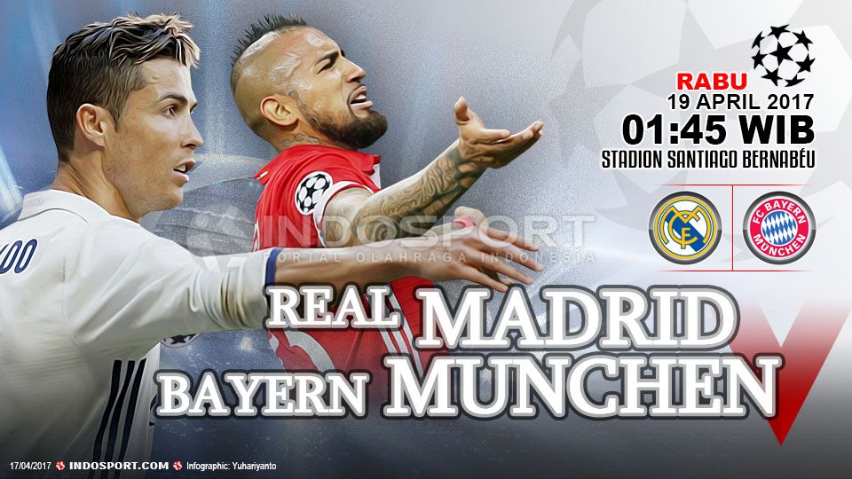 Prediksi Real Madrid vs Bayern Munchen. Copyright: © Grafis:Yanto/Indosport/Getty Images