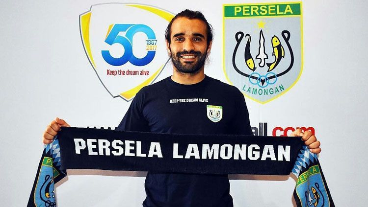 Marquee player Persela Lamongan, Jose Manuel Barbosa Alves. Copyright: © Twitter Local Bola Indonesia