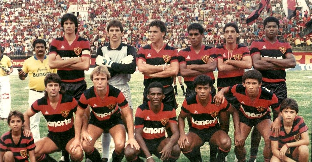 Skuat Sport Recife di tahun 1987. Copyright: © These Football Times