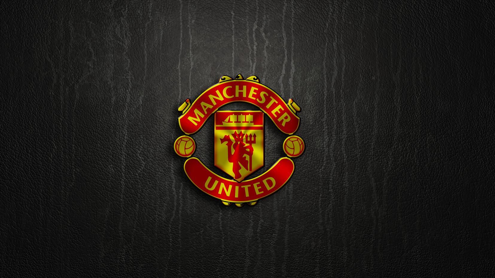 Logo Manchester United. Copyright: © wallpapercave