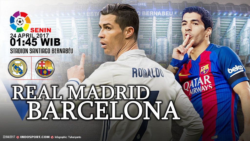 Prediksi Real Madrid vs Barcelona. Copyright: &copy; Grafis:Yanto/Indosport/Getty Images