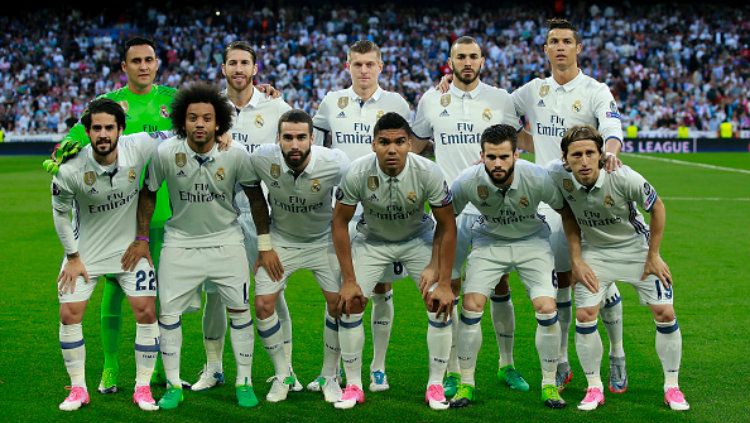Skuat Real Madrid. Copyright: © Gonzalo Arroyo Moreno/Getty Images