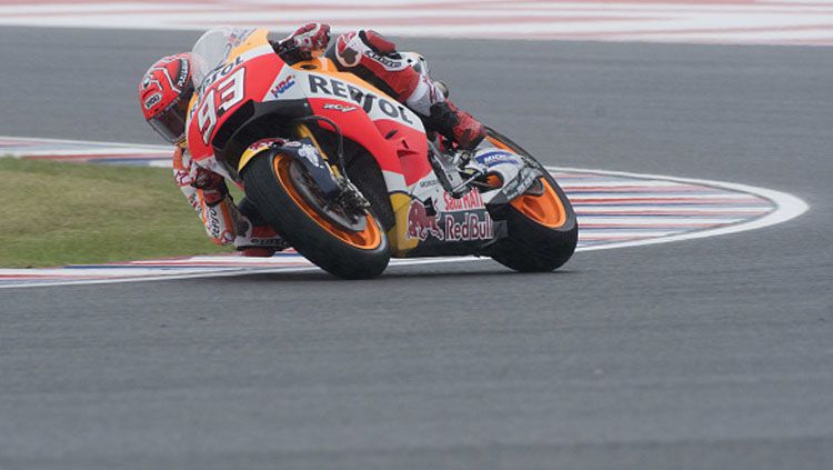 Pembalap Repsol Honda, Marc Marquez. Copyright: &copy; Mirco Lazzari gp/Getty Images