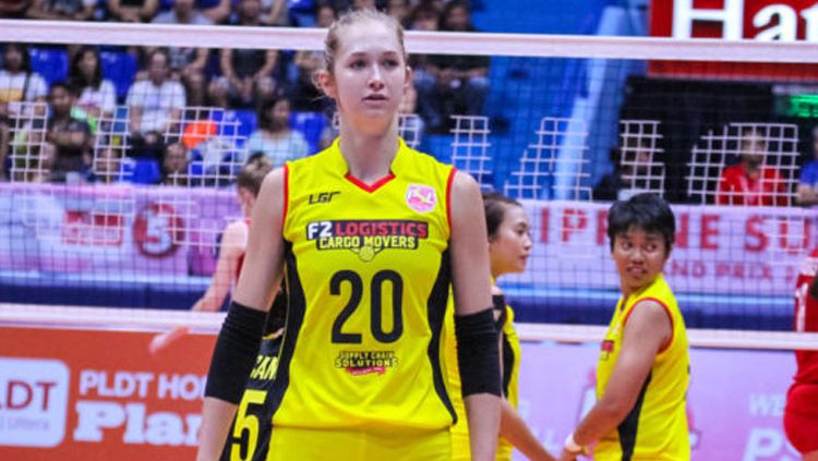 Hayley Spelman (Amerika Serikat, Gresik Petrokimia). Copyright: © volleyverse