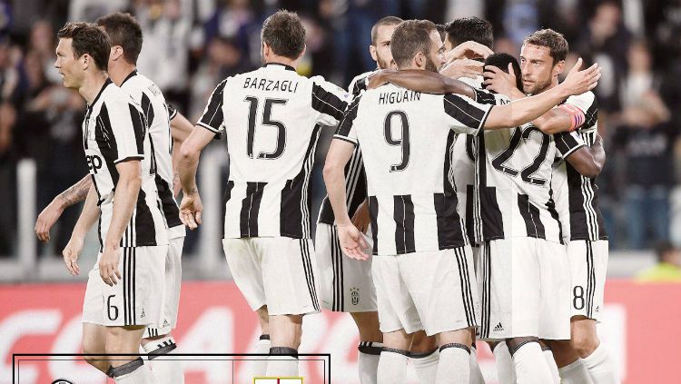 Juventus vs Genoa Copyright: © Juventus FC