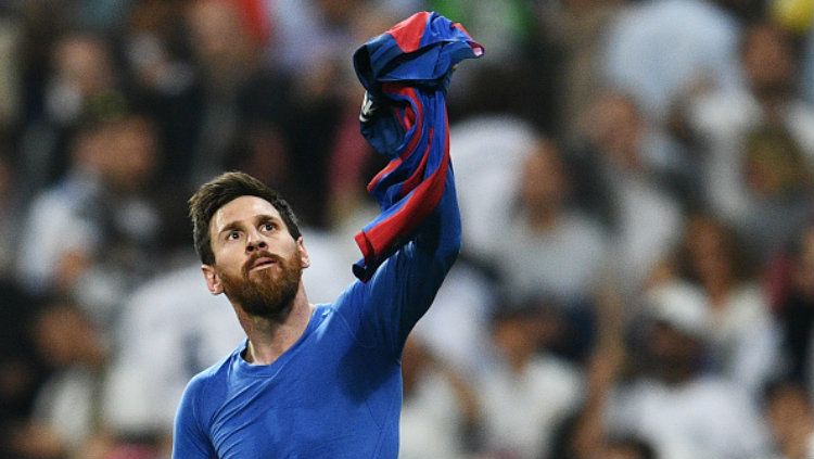 Bintang Barcelona, Lionel Messi. Copyright: © David Ramos/Getty Images