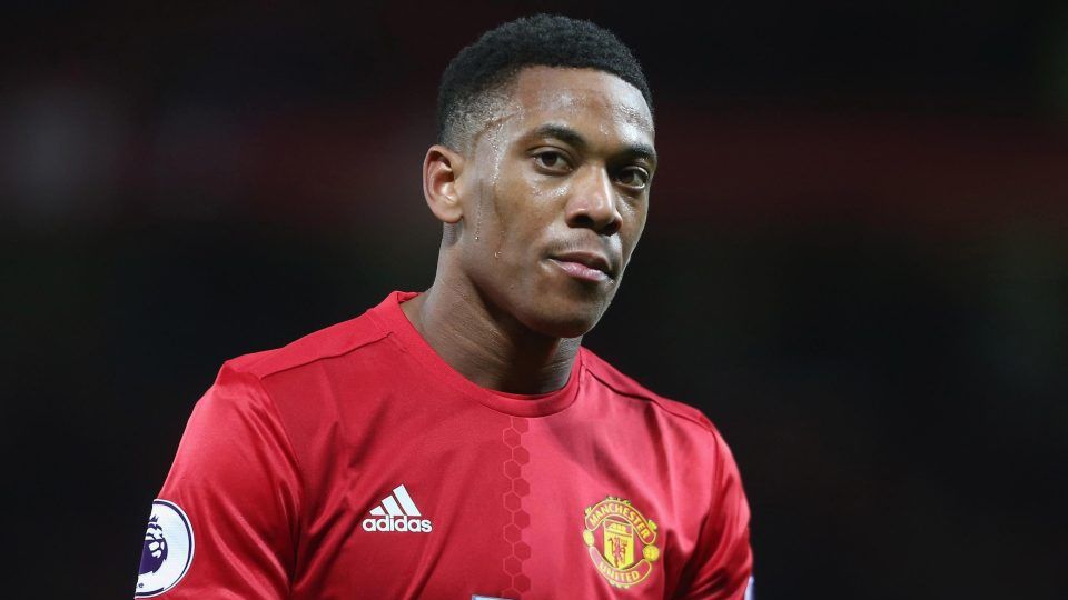 Penyerang Manchester United, Anthony Martial. Copyright: © The Sun
